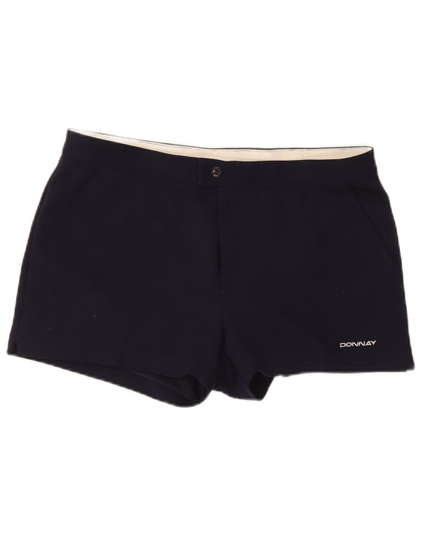 Donnay Short Chino Femme IT 46 Large W36 Bleu Marine Polyester