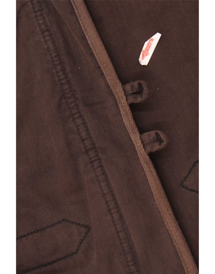 Levi's Veste coupe-vent pour femme UK 10 Petit chevron marron