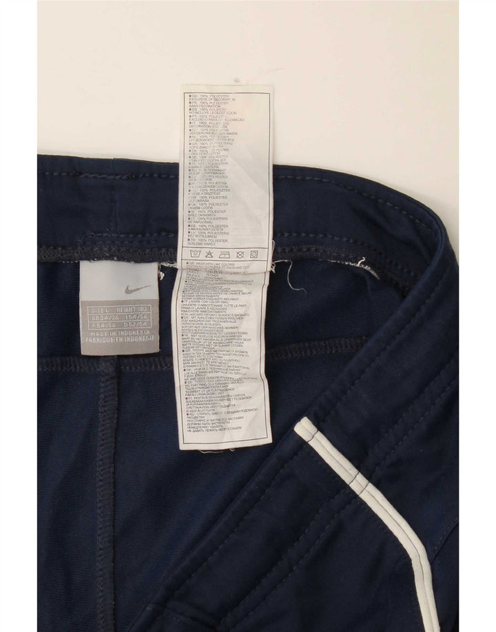Nike Pantalon de survêtement pour homme Large Bleu marine Polyester