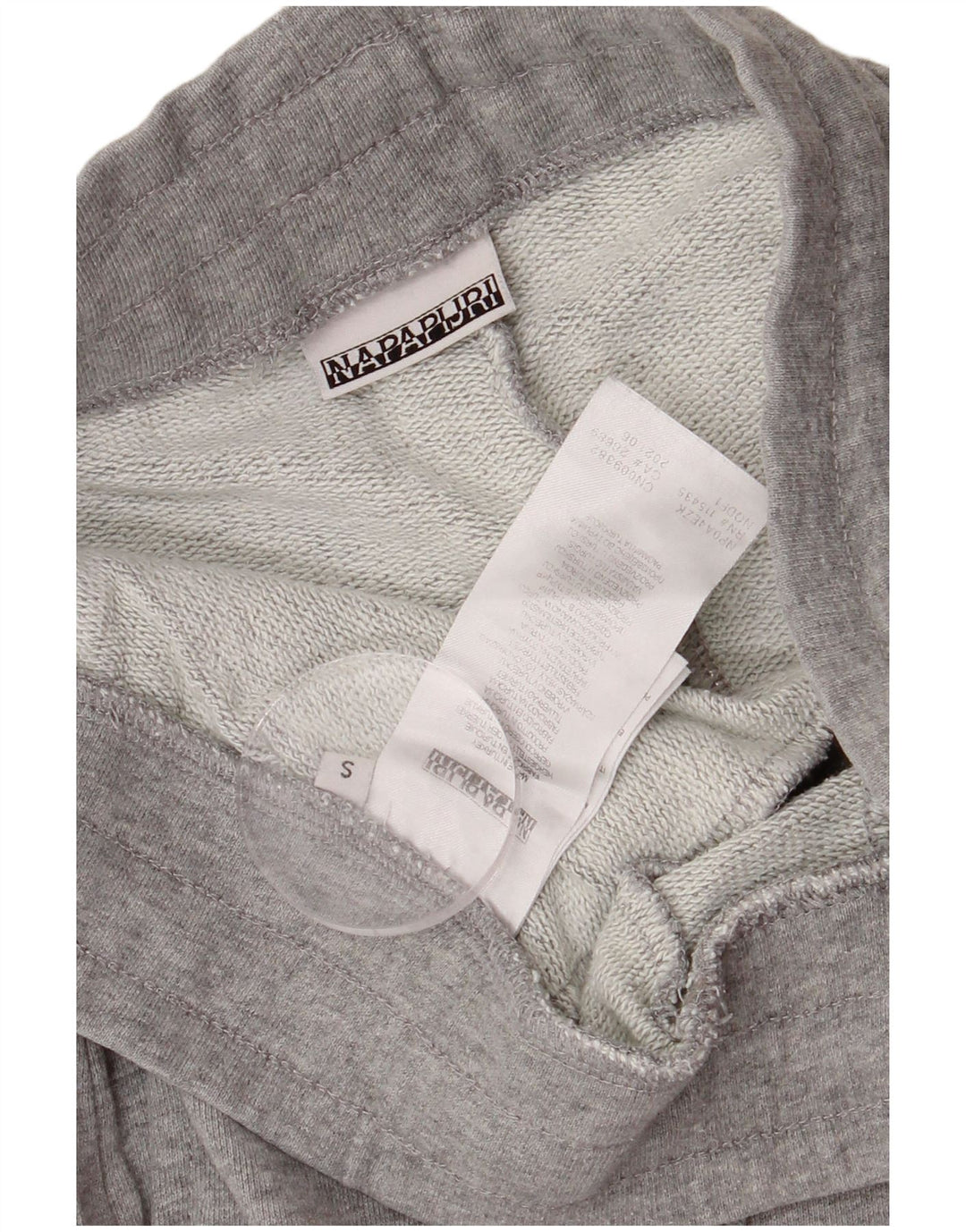 Napapijri Pantalon de survêtement graphique pour homme, petit, gris moucheté