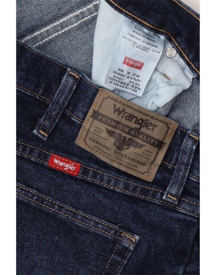 Wrangler Jean droit homme W36 L29 bleu coton
