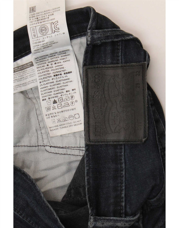 Levi's Jean Slim 511 Homme W29 L32 Bleu Marine Coton