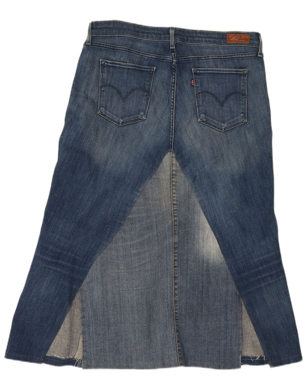 Levi's Jupe Demi Curve Skinny Denim Femme W32 Large Bleu Coton