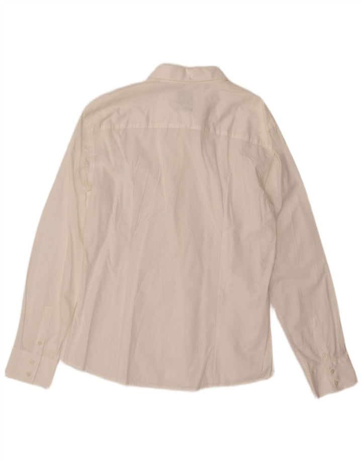 CALVIN KLEIN Chemise Slim Fit Homme Blanc XL