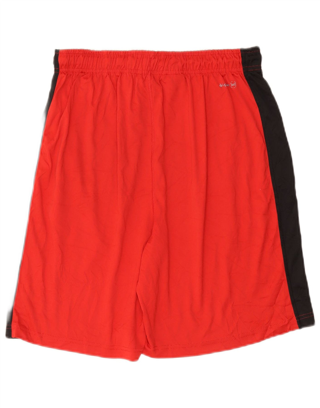 RUSSELL ATHLETIC Short de sport pour homme en polyester color block rouge moyen