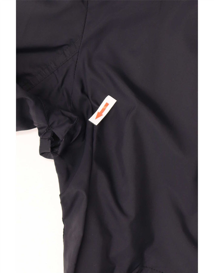 Hollister Veste de pluie pour hommes UK 38 Medium Navy Blue Nylon