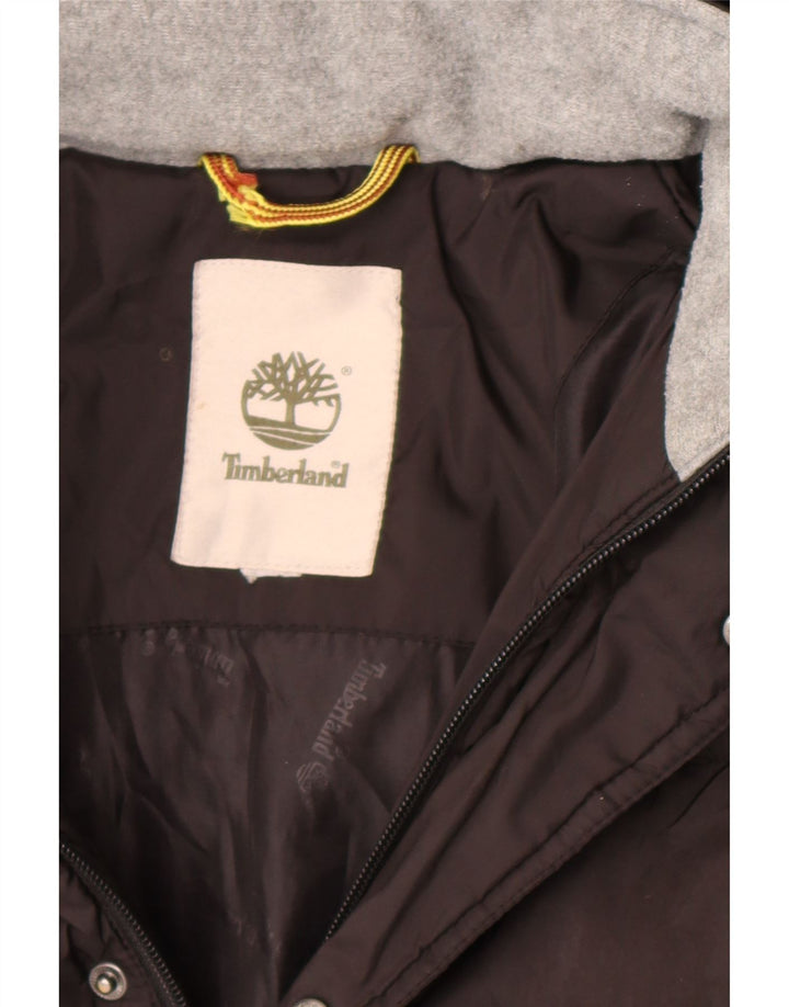 TIMBERLAND Veste matelassée à capuche garçon 10-11 ans Marron