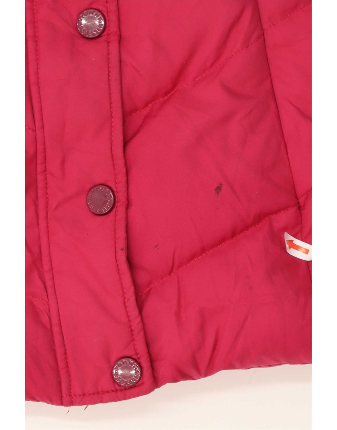 Tommy Hilfiger Veste matelassée à capuche pour femme UK 10 Small Rose Polyester