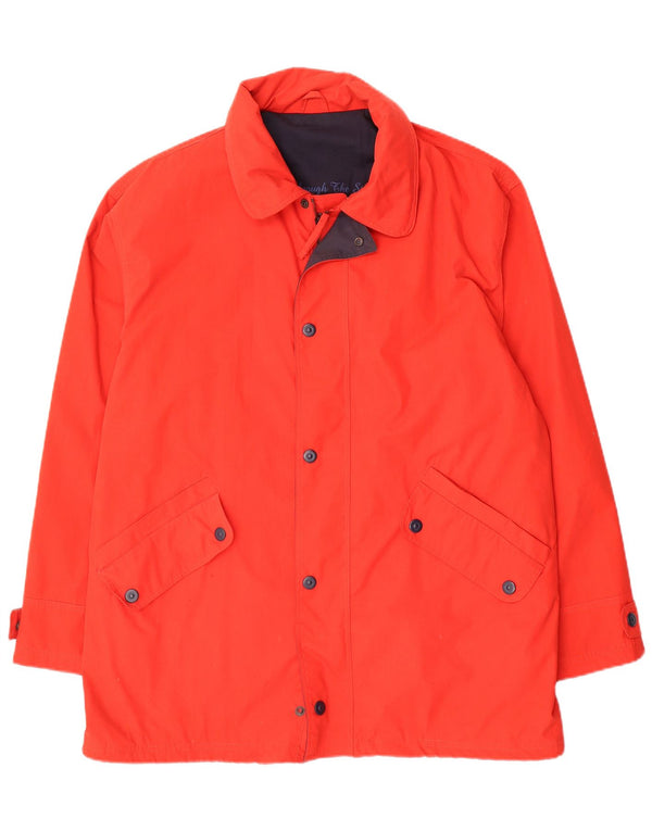 Green Leaves Veste coupe-vent pour homme UK 42 XL Rouge Polyester