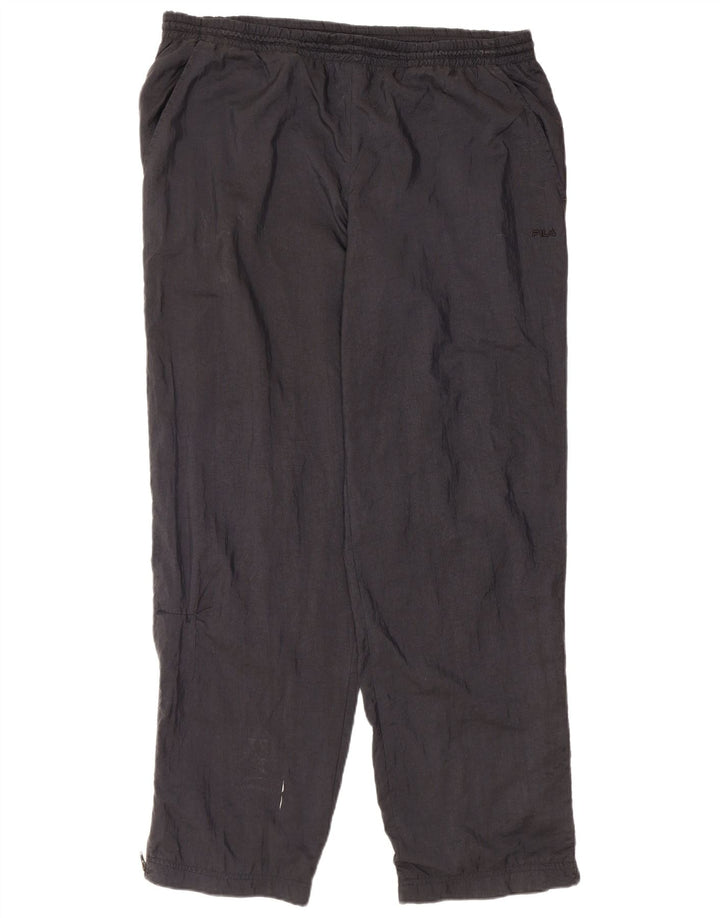 Fila Pantalon de survêtement IT 52 Large Noir Polyamide Homme