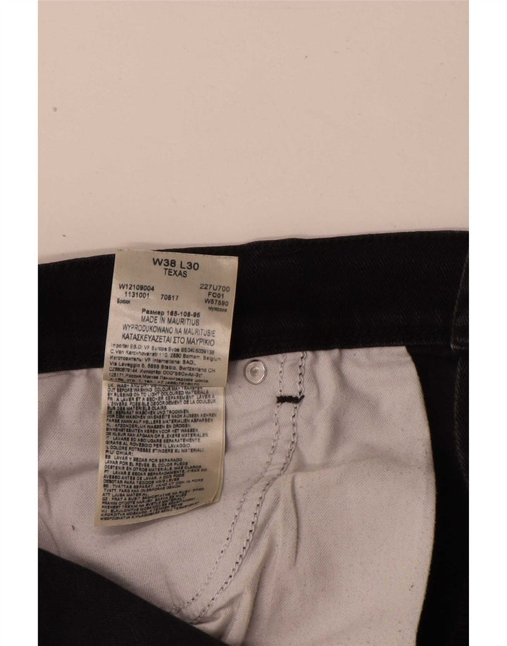 Wrangler Jean Droit Texas Homme W38 L30 Noir Coton