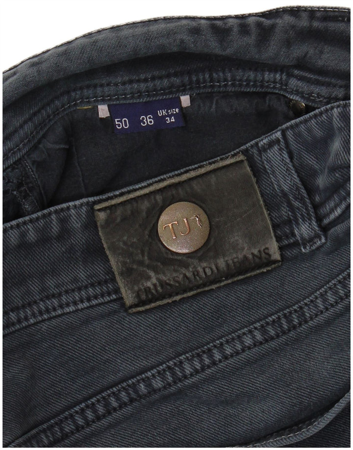 TRUSSARDI Jean Droit Homme IT 50 Large W34 L28 Bleu