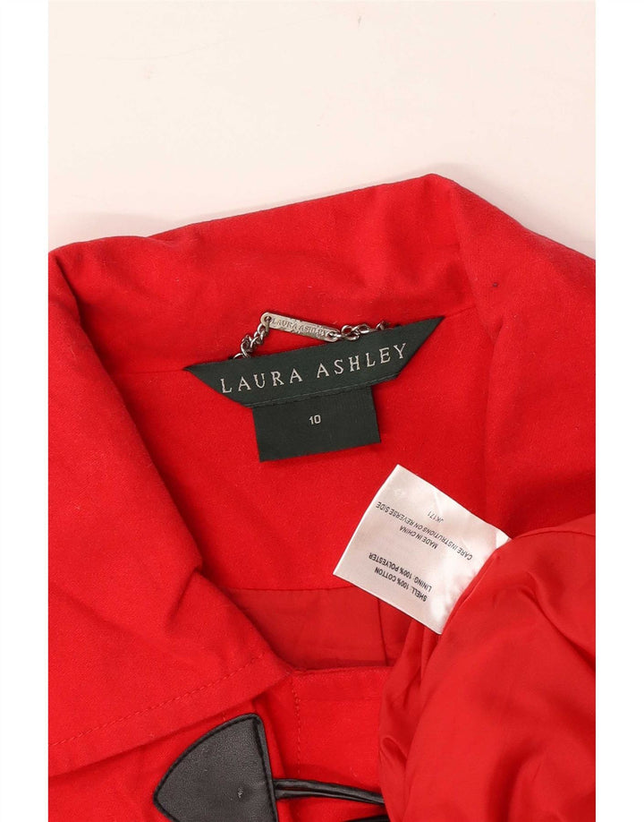 Laura Ashley Veste de sport pour femme UK 10 Petit coton rouge