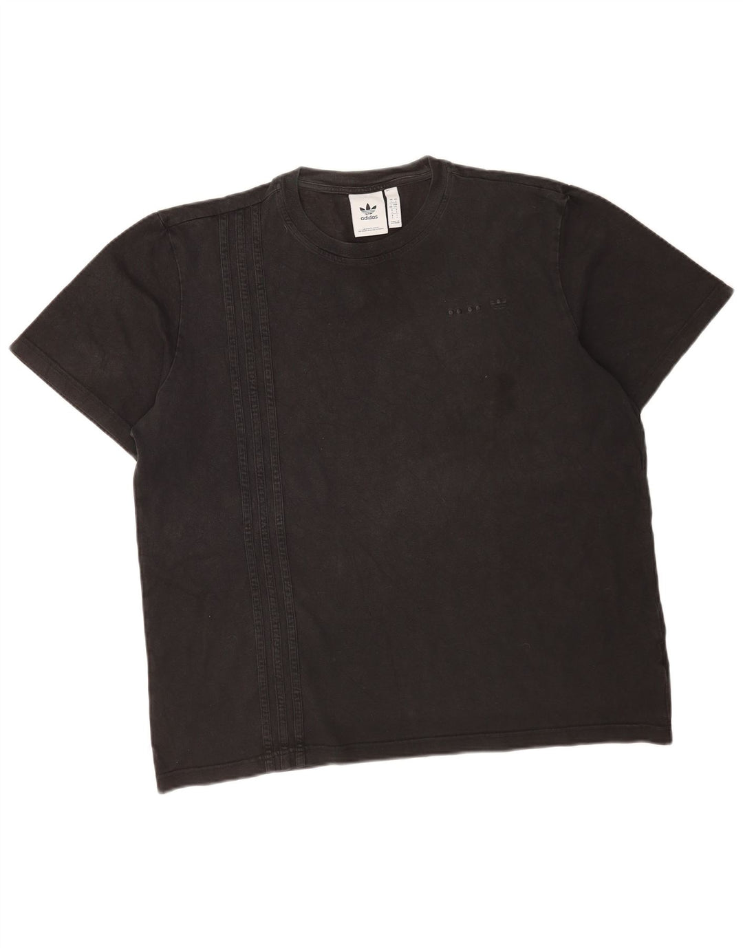 Adidas T-Shirt Homme Haut Grand Coton Noir