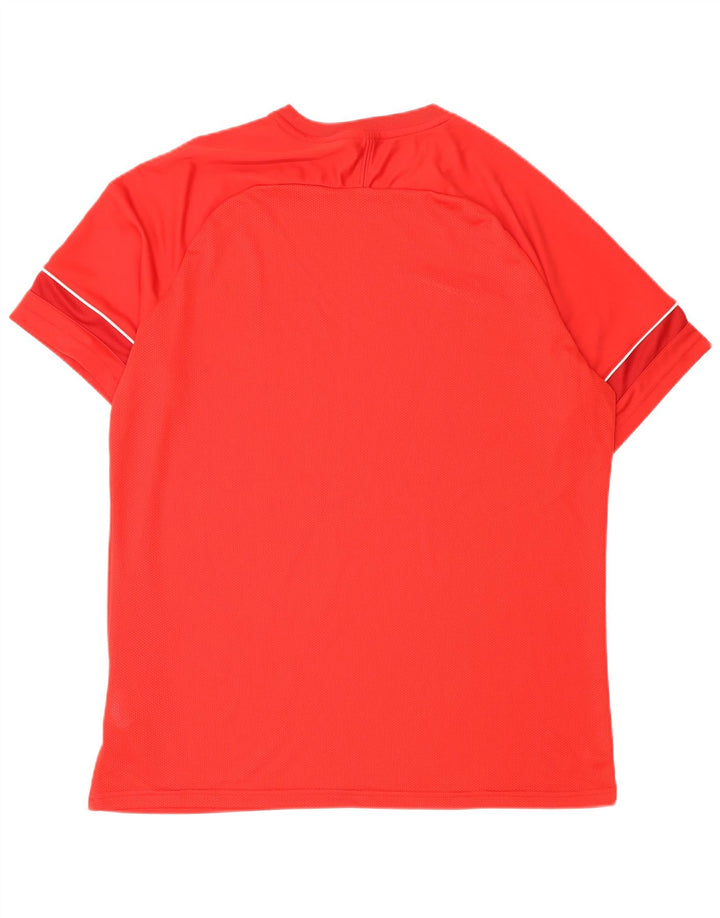 Nike Hommes Dri Fit T-Shirt Haut XL Rouge Polyester