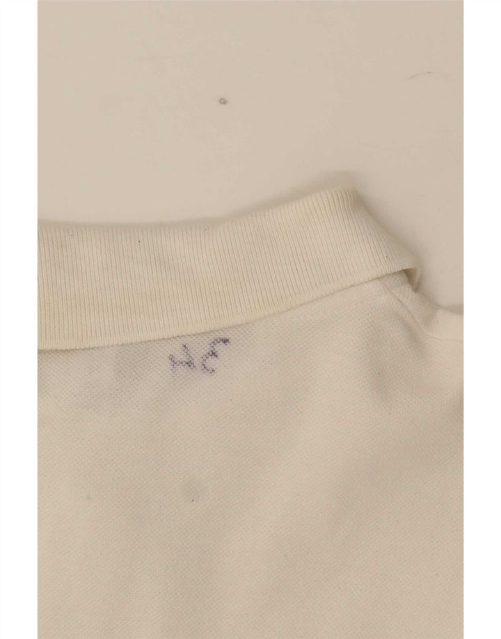 Moschino Polo Homme Blanc Moyen Coton