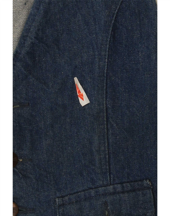 Marshal Gilet en jean pour femme UK 14 Bleu moyen Coton