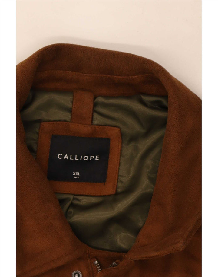 Calliope Veste Bomber Homme UK 44 2XL Marron