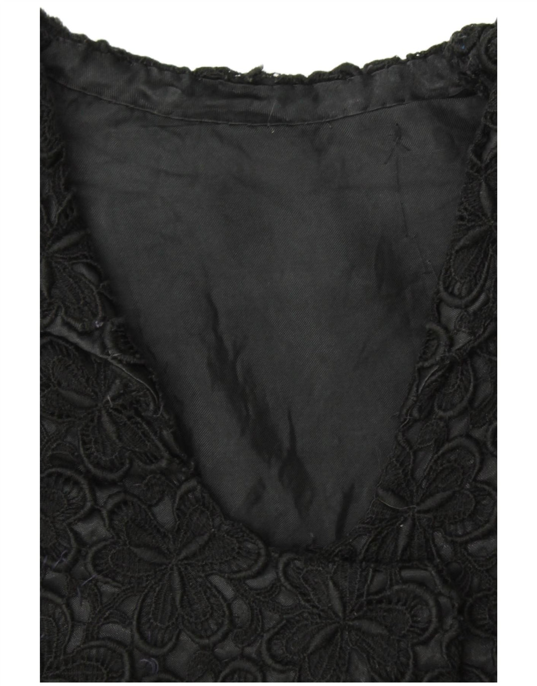 VINTAGE Veste blazer à manches courtes femme UK 12 Medium Black Floral