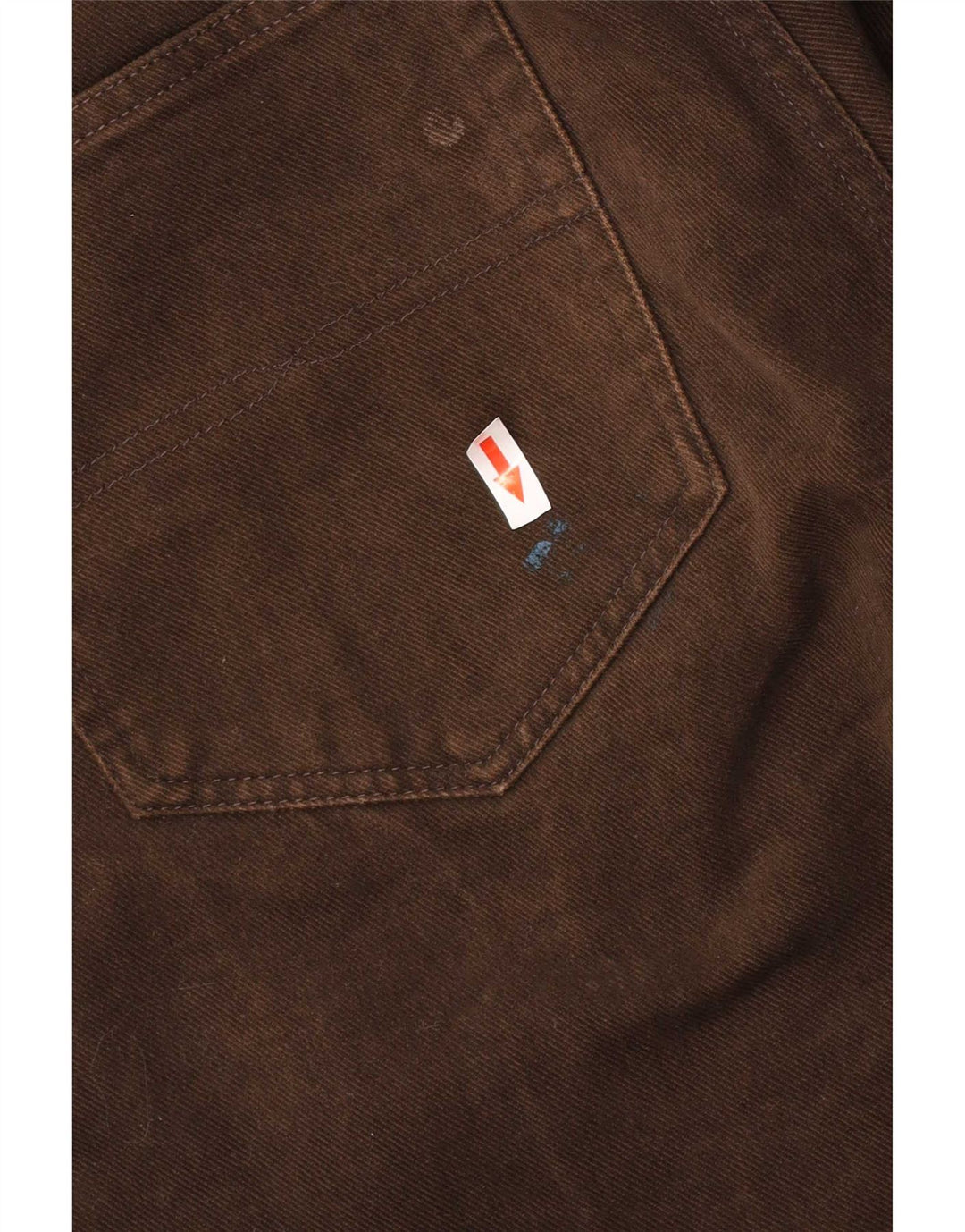 Gant Pantalon décontracté régulier pour homme W36 L32 Marron Coton