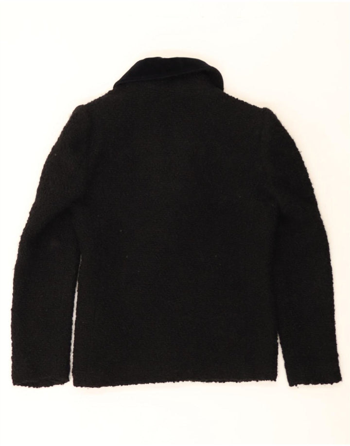 VINTAGE Womens Open Blazer Jacket UK 16 Large Black Vintage Vintage and Second-Hand Vintage from Messina Hembry 