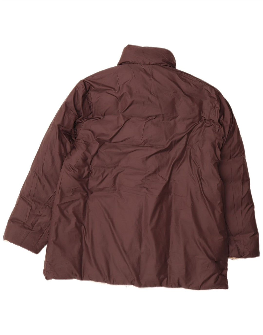 Manteau matelassé réversible femme vintage IT 44 Beige Moyen