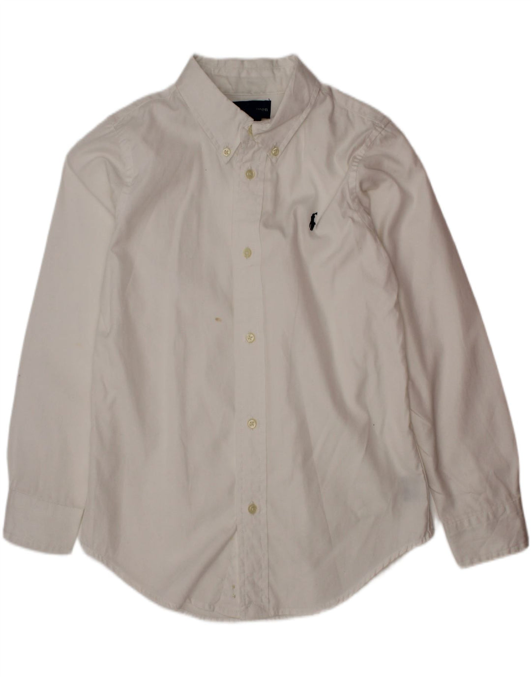 Chemise Ralph Lauren Garçon 6-7 ans Coton Blanc