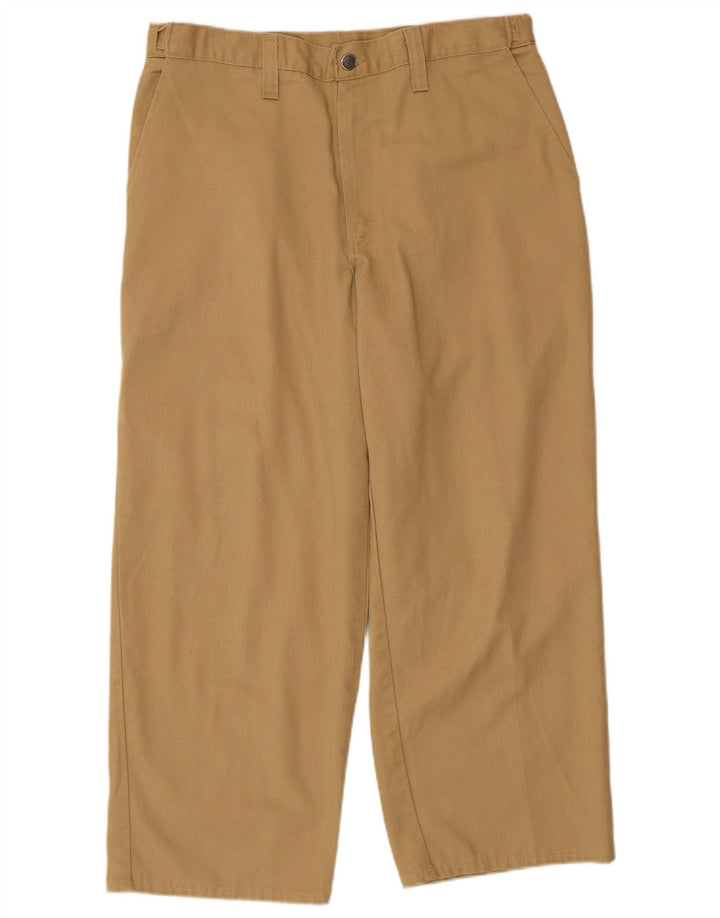 Dickies Pantalon Cargo Droit Homme W34 L26 Beige Polyester