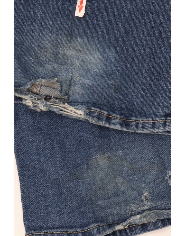 Zara Jean évasé pour femme EU 38 Small W28 L36 Bleu