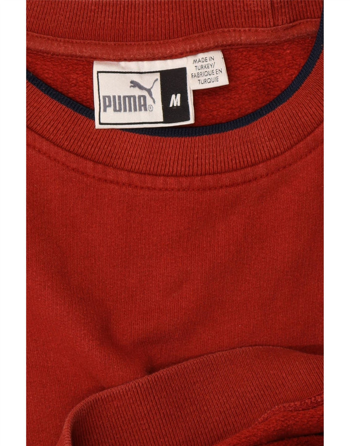 PUMA Sweat-Shirt Homme Rouge Moyen