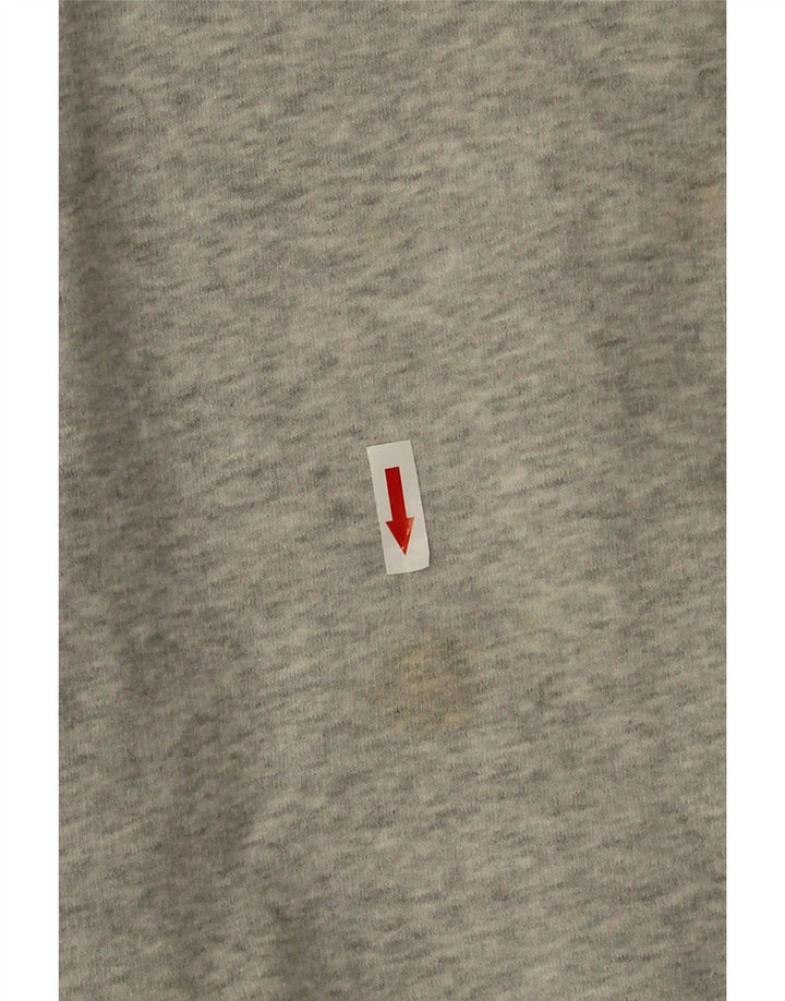 Superdry Sweat-shirt surdimensionné pour femme UK 16 Large Gris Coton