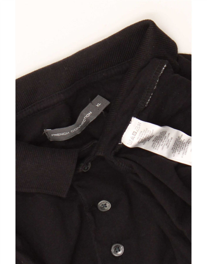 French Connection Polo Homme XL Noir Coton
