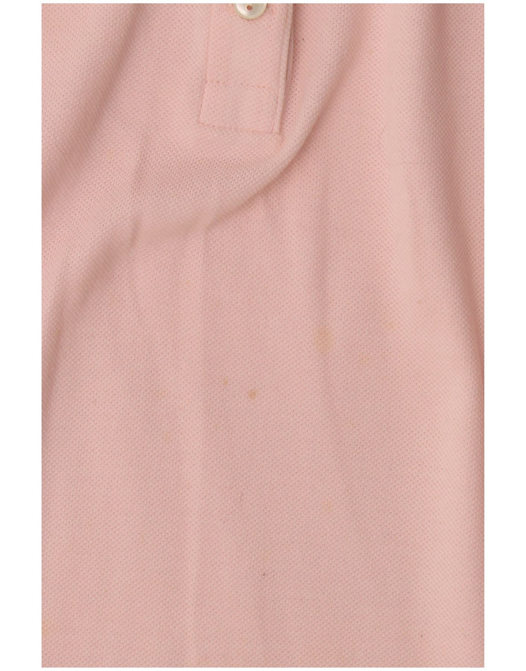 LACOSTE Polo sans manches femme taille 42 grand coton rose