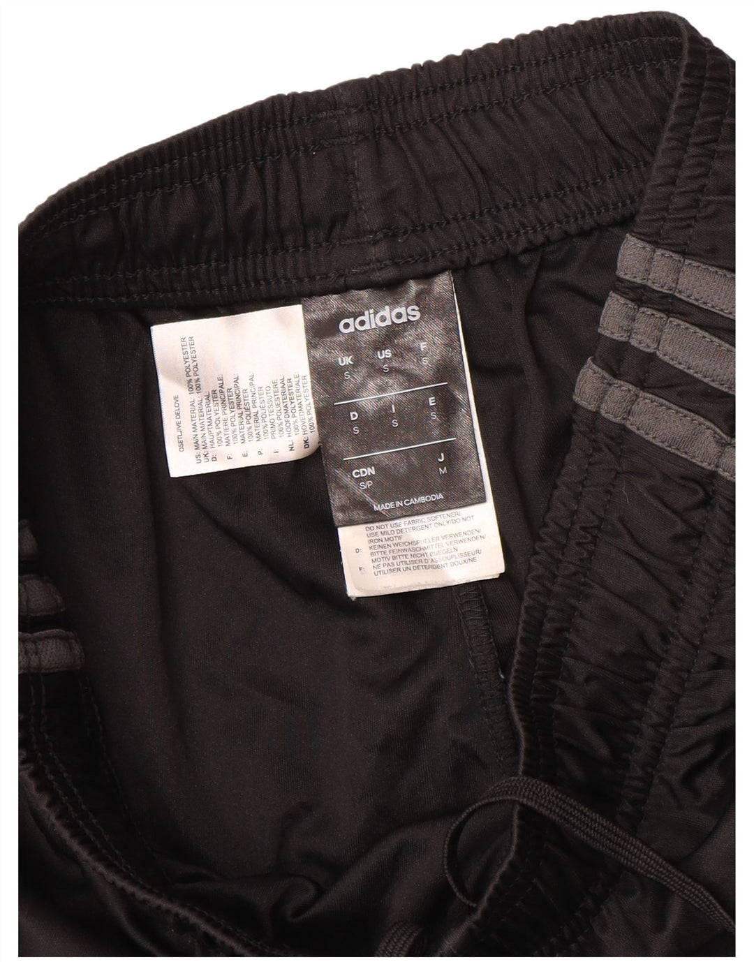 Adidas Short de sport Climalite pour homme Petit Noir Polyester