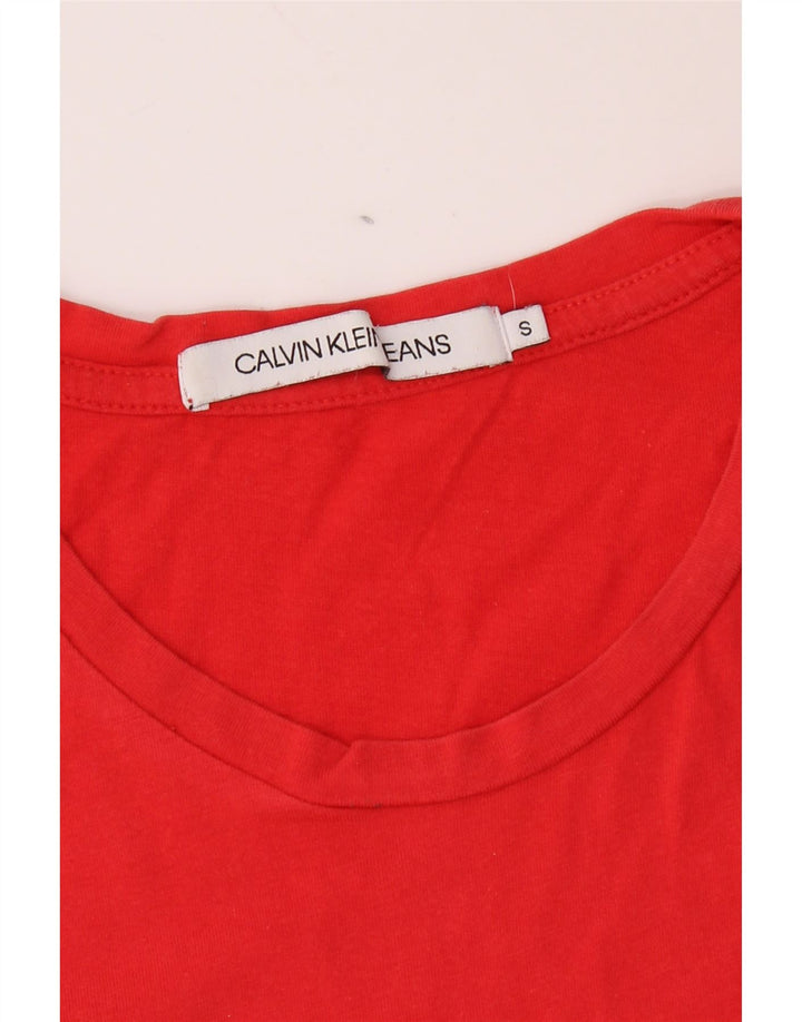 CALVIN KLEIN JEANS T-Shirt Graphique Homme Petit Rouge