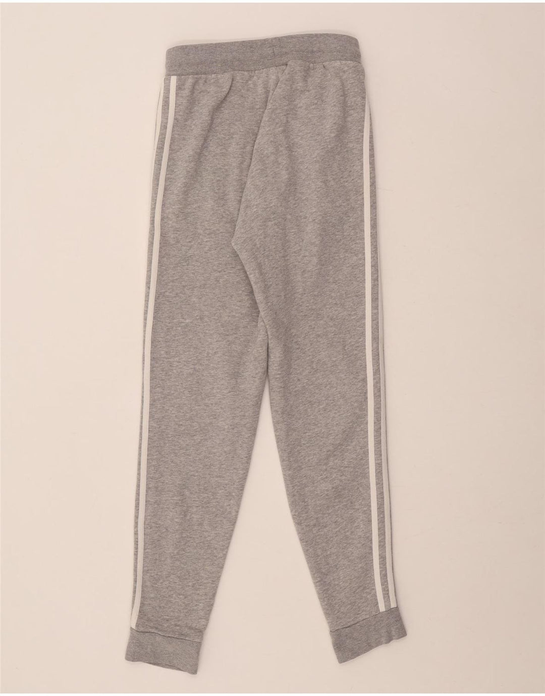 Adidas Femme Pantalon De Survêtement Joggers Gris Moyen Moucheté Coton
