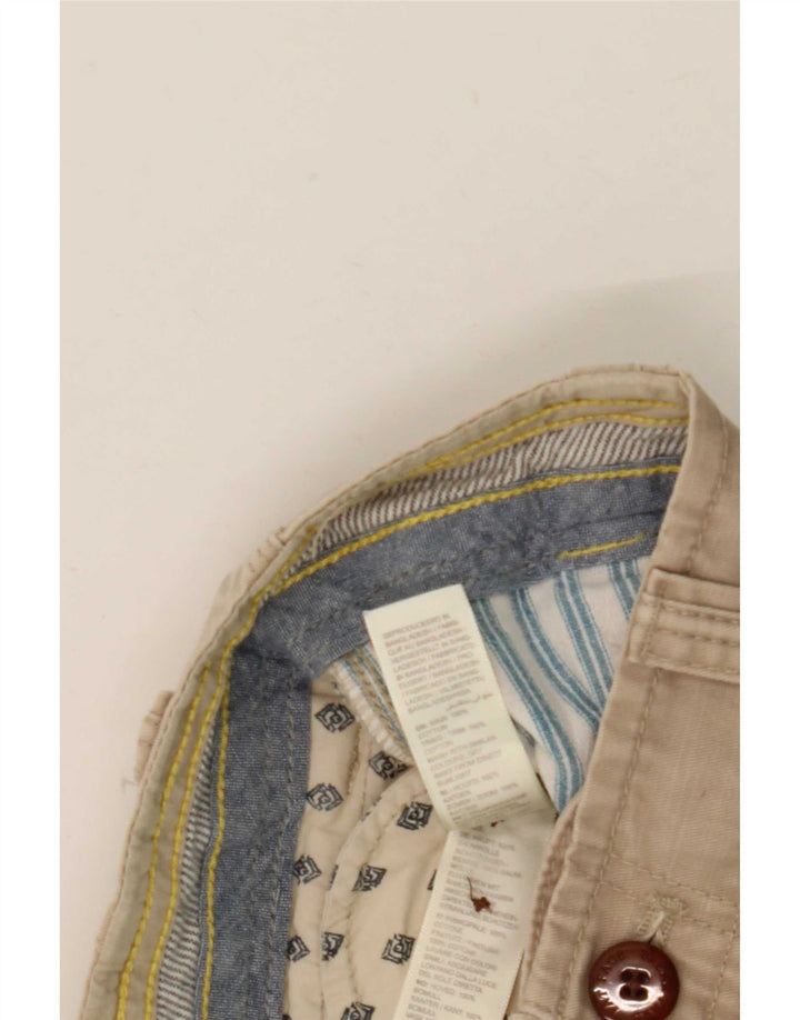 Fat Face Short Cargo Homme W32 Coton Beige Moyen
