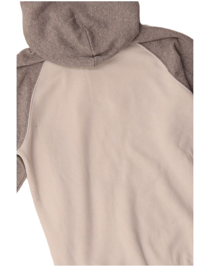 CHAMPION Pull à capuche graphique pour hommes XS en coton color block gris