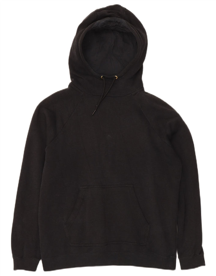 NIKE Pull à capuche pour homme en coton noir moyen