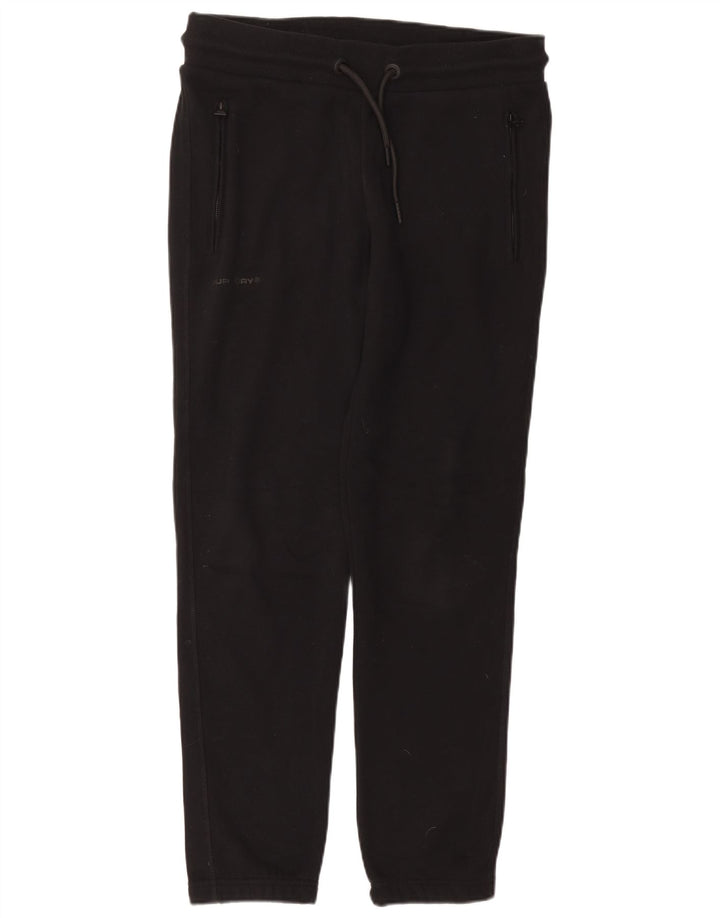 SUPERDRY Pantalon de Survêtement Homme Joggers Large Noir Coton