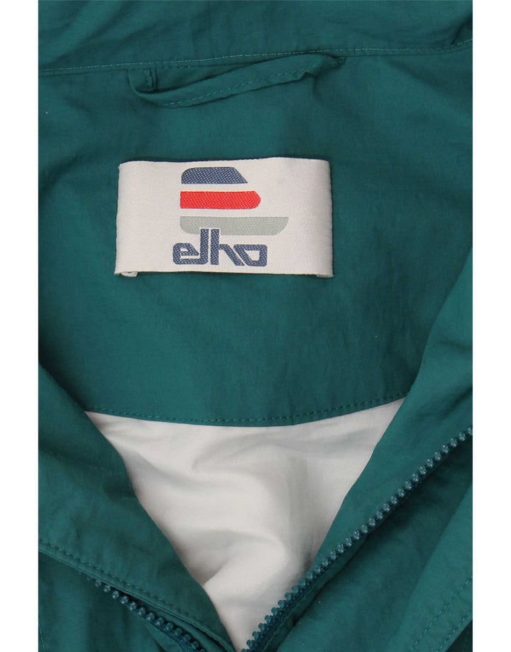 Elho Veste coupe-vent à capuche pour homme UK 42 XL Bleu