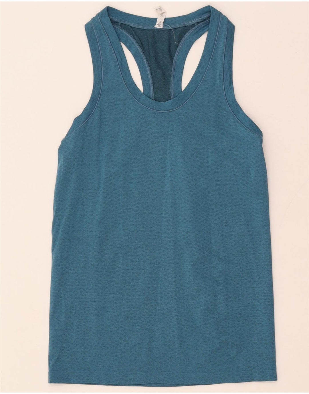 ATHLETA Débardeur pour femme UK 8 Petit nylon à pois bleu