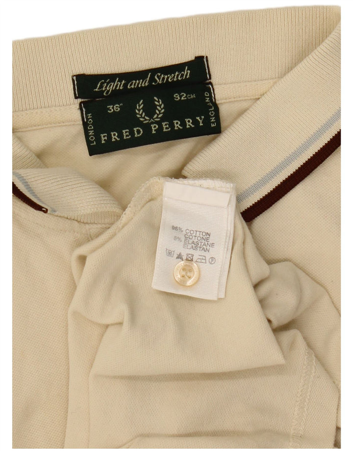 Fred Perry Polo Homme Petit Coton Beige