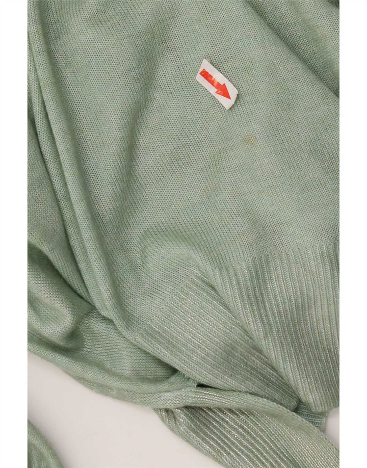 Zara Pull col bateau pour femme UK 14 Vert moyen