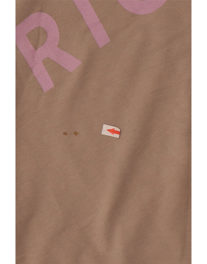 Richmond Sweat-shirt graphique pour homme en coton marron Taille L