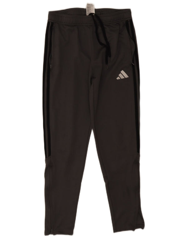 Adidas Pantalon de Survêtement Homme Gris Moyen Polyester