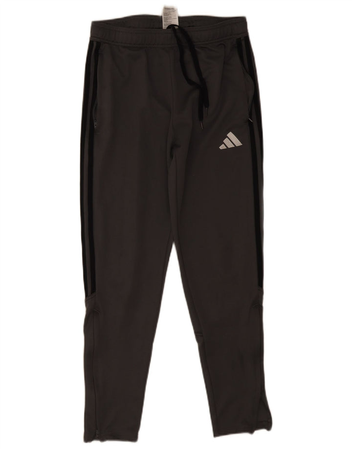 Adidas Pantalon de Survêtement Homme Gris Moyen Polyester