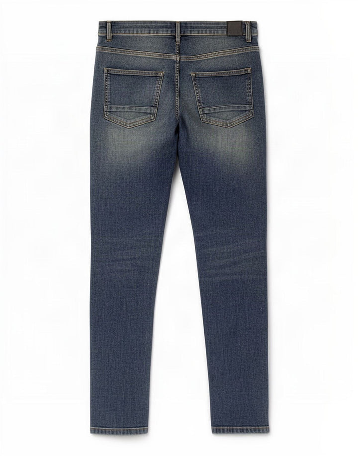 Bench Jean slim vieilli pour homme W34 L32 en coton bleu