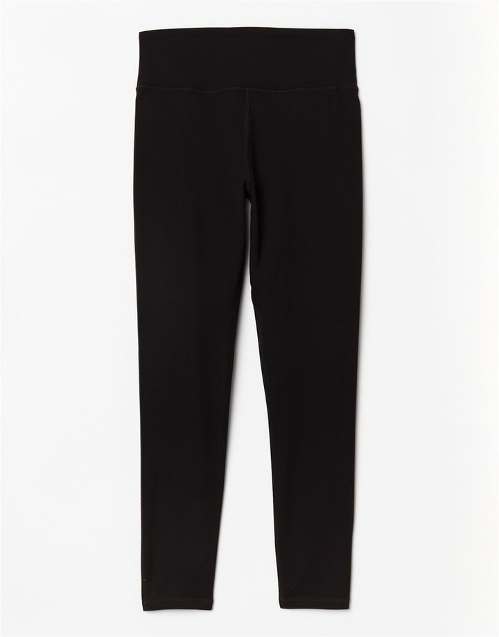 Under Armour Leggings Femme UK 44 Polyester Noir Moyen