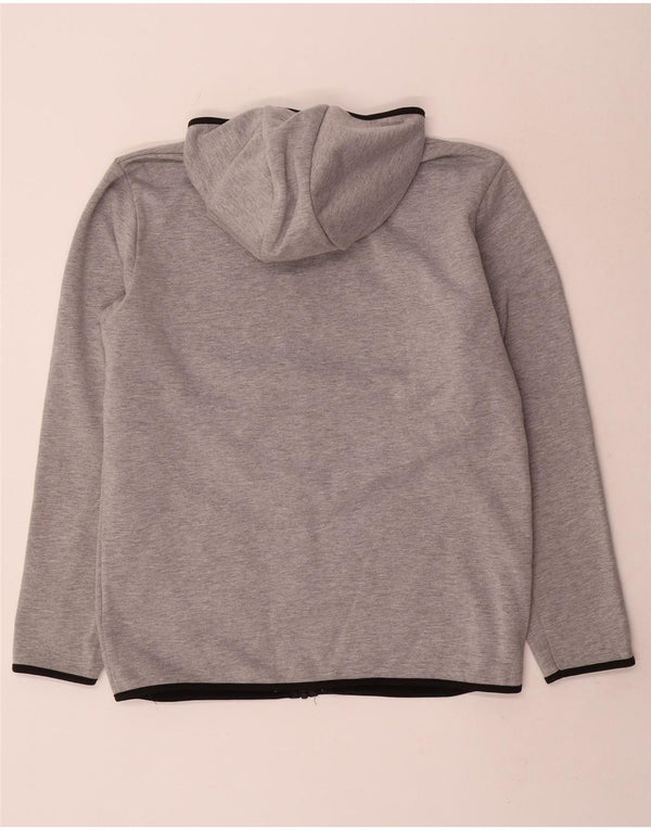 Ellesse Pull à capuche zippé pour homme Gris moyen